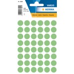 Etikett 13 mm Farbpunkt grün 240 Etiketten à 1 Packung