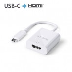 Adapter USB-C auf HDMI 4K60 iSerie, 0,10m, weiß, für Auflösungen bis zu