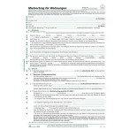 Wohnungs-Mietvertrag A4 ausführliche Fassung f. verschd. Vertragsvarianten