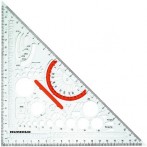 Rumold Techno-Dreieck aus Makrolen Für Feinminenstift 0,5mm.