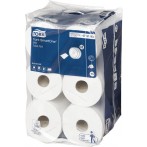 SmartOne Mini Toilettenpapier, 12 x 620 Blatt, 2-lagig, weiß,