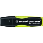 Textmarker Stabilo Green Boss 2-5mm gelb