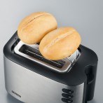 Toaster mit Brötchen