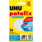 Patafix UHU transparent wieder ablösbare Klebepads